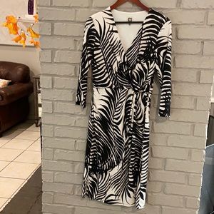 Black and White Dress